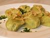 bar mleczny pierogi ze szpinakiem